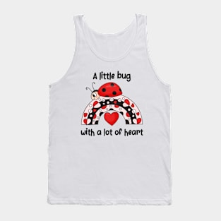 A Little Bug With A Lot Of Heart | Ladybug Tank Top